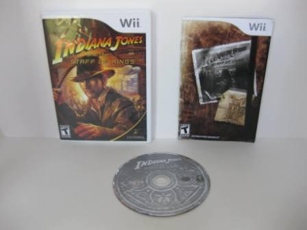 Indiana Jones and the Staff of Kings - Wii Game